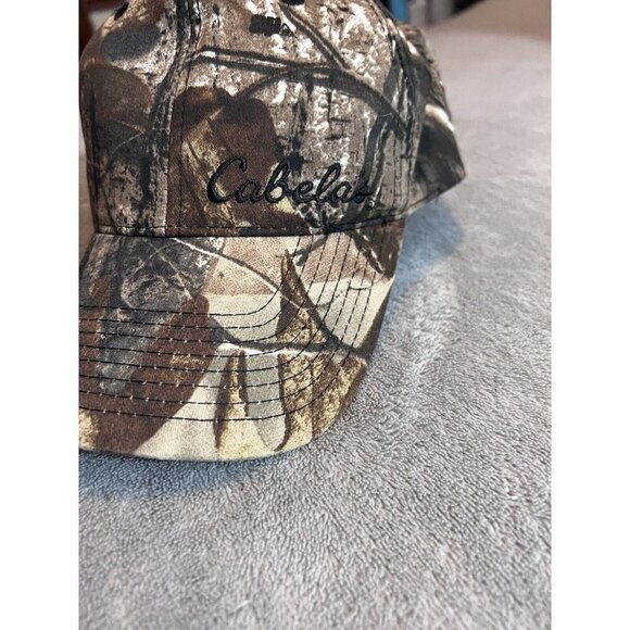 Cabela's REALTREE Camo Hat Cap Adjustable Adult OSFM Hunting Camping Outdoors - Picture 2 of 9
